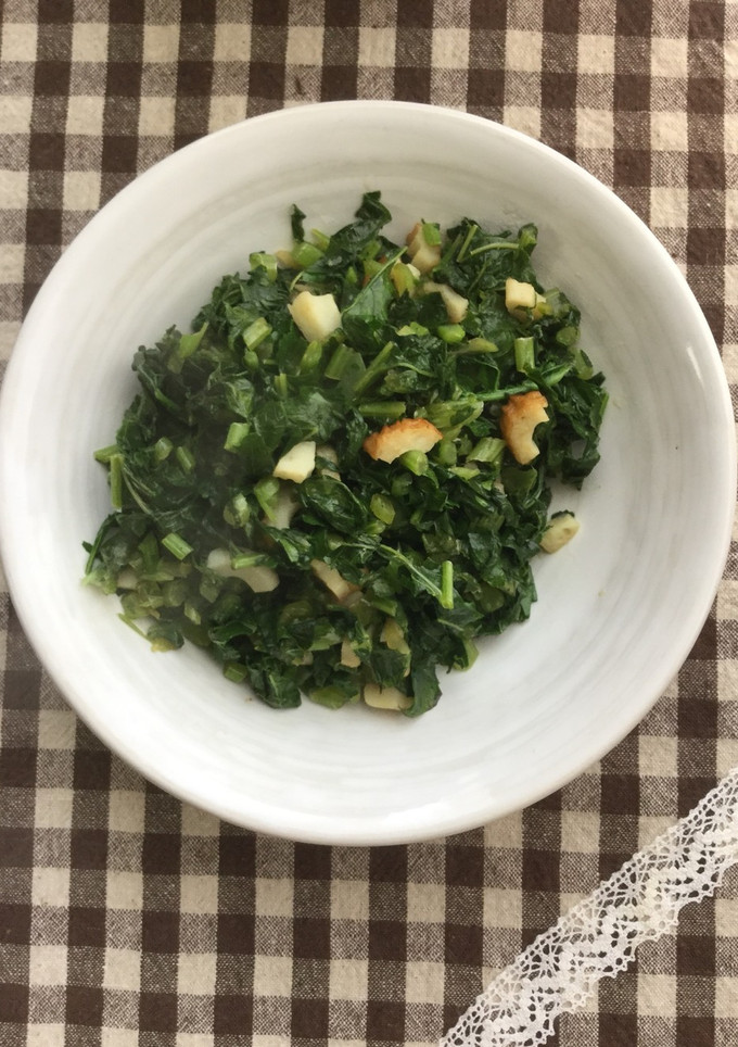 大根菜と竹輪の炒め物-レシピのメイン写真