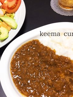 超簡単煮込まないキーマカレー♡-レシピのメイン写真