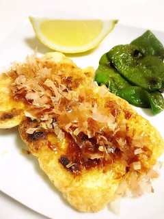 ヘルシー♪カリっふわ豆腐のステーキ♡-レシピのメイン写真