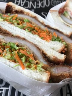 とんかつサンドと、たらのフライサンド1-レシピのメイン写真