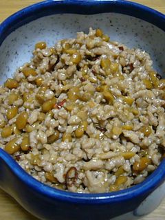 挽肉納豆炒め-レシピのメイン写真