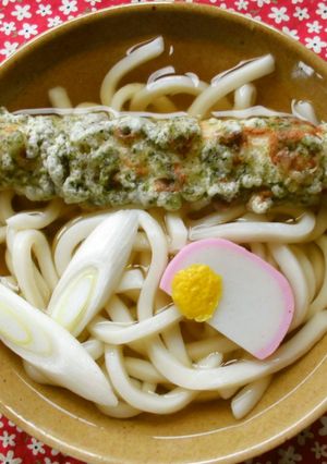 ちくわ天ぷら♪うどん!-レシピのメイン写真