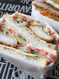 とんかつサンドとたらのフライサンド2-レシピのメイン写真