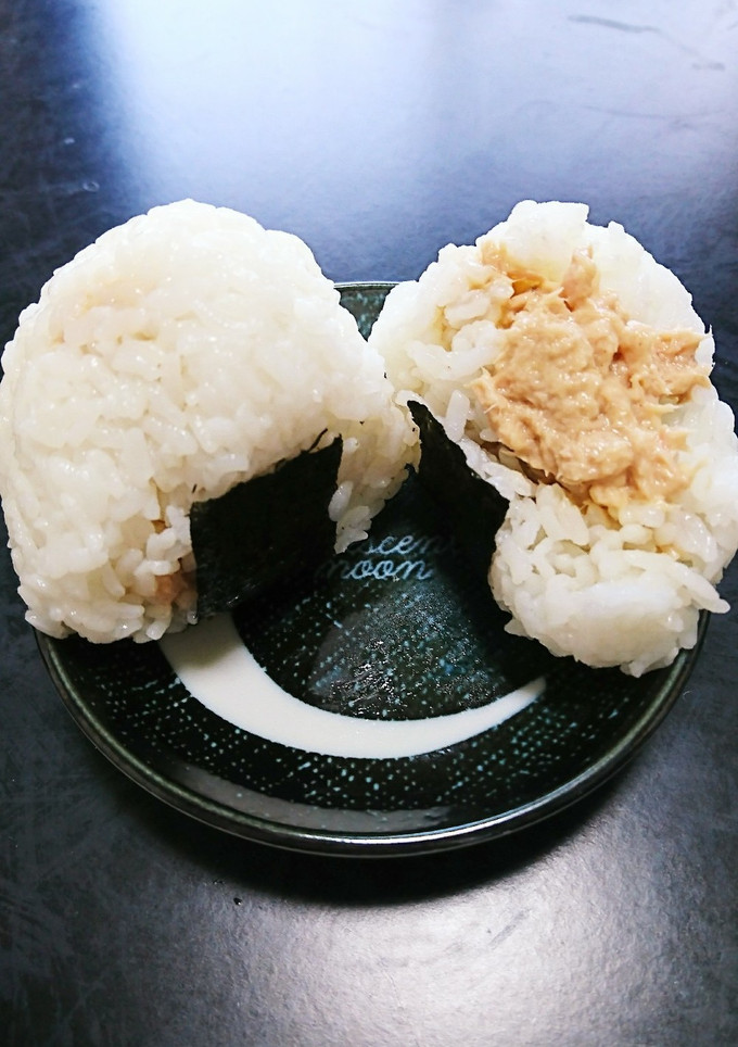 和風ツナマヨおにぎり♪-レシピのメイン写真