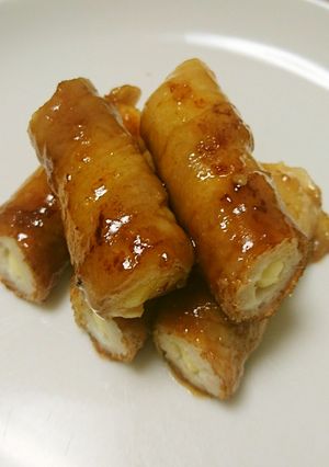 チーズinちくわの肉巻き照り焼き-レシピのメイン写真
