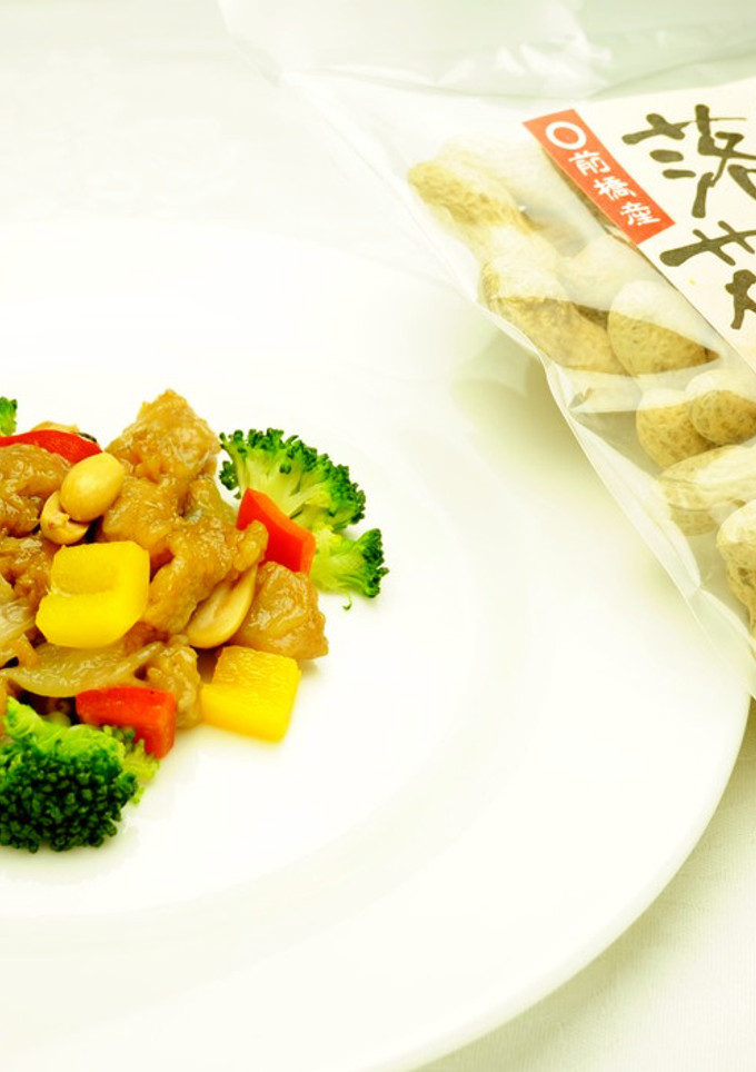 落花生と赤城鶏の中華風炒め-レシピのメイン写真