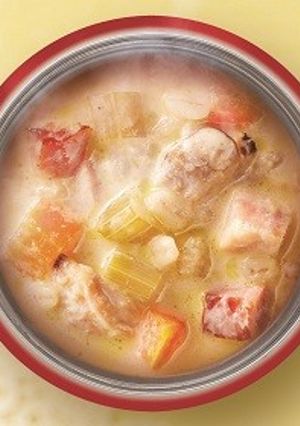 ランチにピッタリ！もち麦クラムチャウダー-レシピのメイン写真