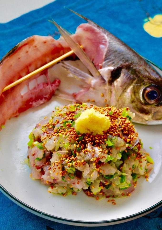 鯵のたたき-レシピのメイン写真