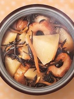 ひじきとじゃがいものレンジ煮-レシピのメイン写真