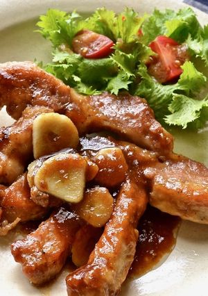アップルソースで洋食屋さんのトンテキ-レシピのメイン写真
