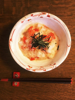 コロコロ大根とトマトの山芋あえ-レシピのメイン写真