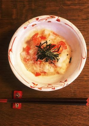 コロコロ大根とトマトの山芋あえ-レシピのメイン写真