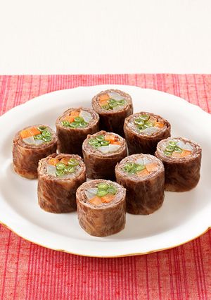 おせちにも♪牛肉の野菜巻き-レシピのメイン写真