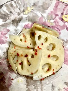 蓮根の中華風甘酢漬け-レシピのメイン写真