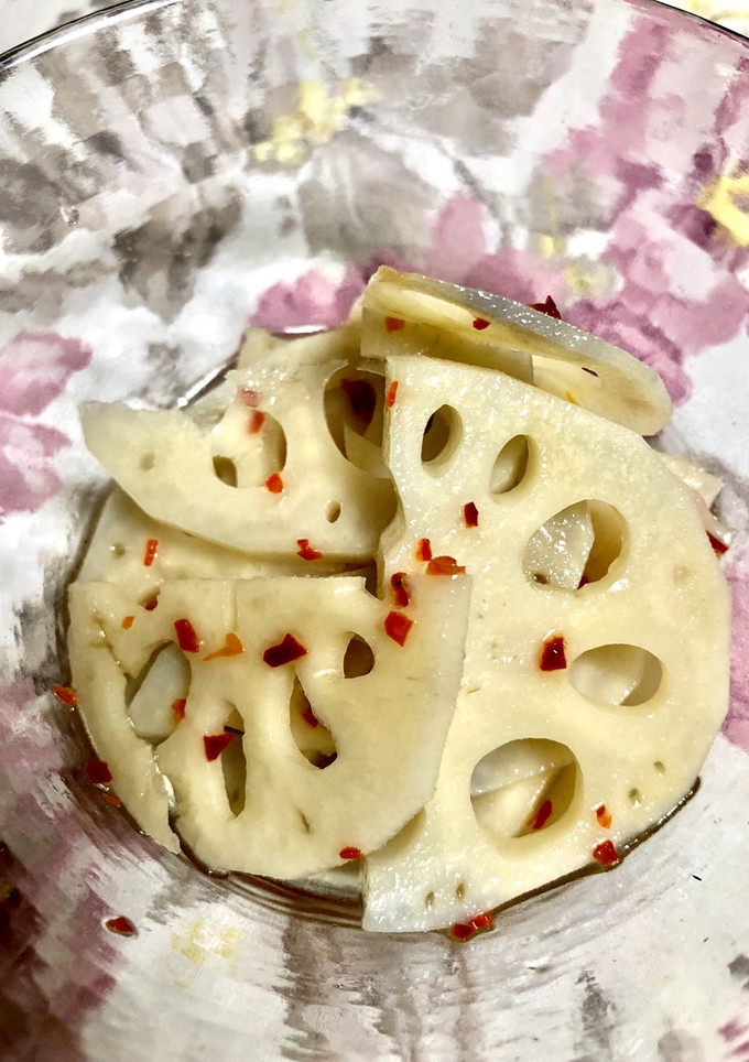 蓮根の中華風甘酢漬け-レシピのメイン写真