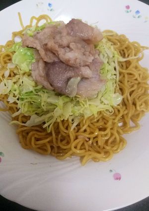 焼肉定食焼きそば-レシピのメイン写真