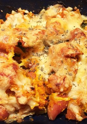 かぼちゃとチーズのグラタン-レシピのメイン写真