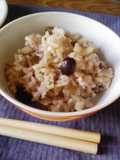 天津甘栗と黒豆の簡単ごはん♪