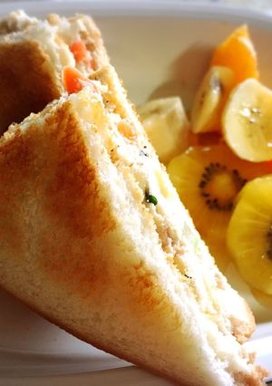 おからサラダ de ホットサンド-レシピのメイン写真