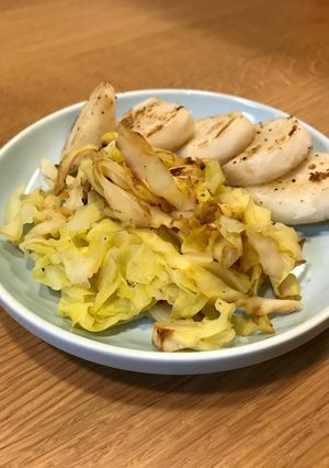 ざく切りキャベツのステーキ風-レシピのメイン写真