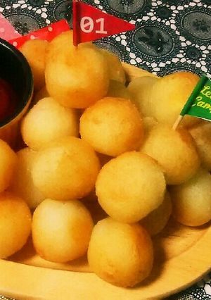 チーズinいも餅フライ-レシピのメイン写真