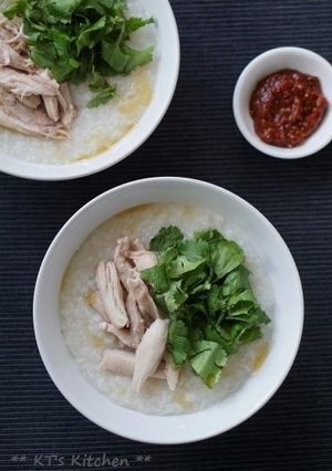 chicken congee ~中華鶏粥-レシピのメイン写真