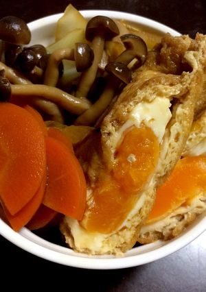 卵巾着煮物-レシピのメイン写真