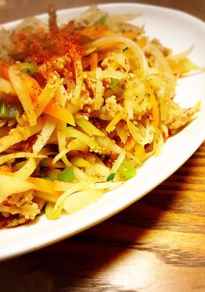 大根の皮で一品バージョンアップ編-レシピのメイン写真