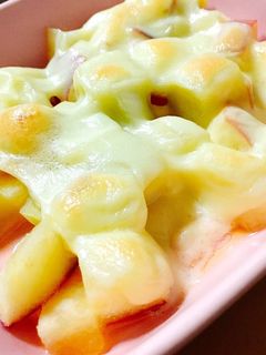 りんごとサツマイモのチーズ焼き-レシピのメイン写真