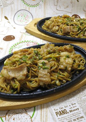 【絶品】B級グルメ！ホルモン焼きそば♪-レシピのメイン写真