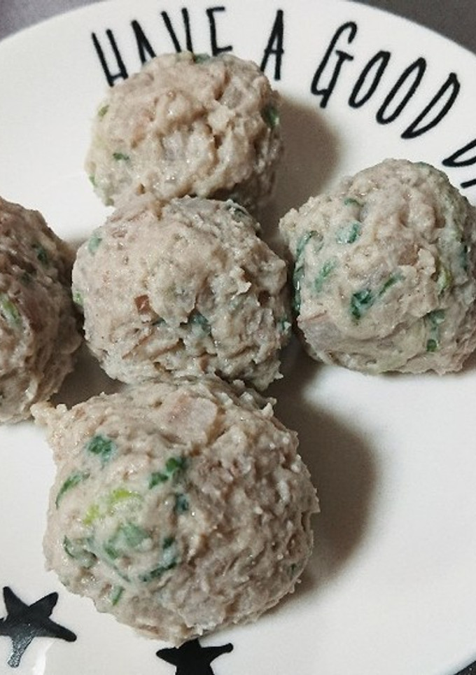 簡単すぎる！レンコン入り鶏団子-レシピのメイン写真