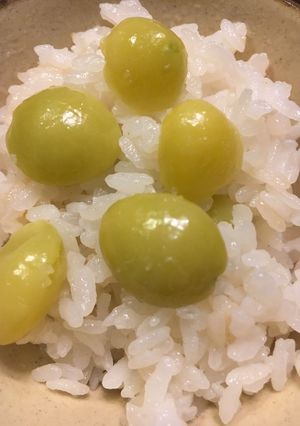 ぎんなんご飯-レシピのメイン写真