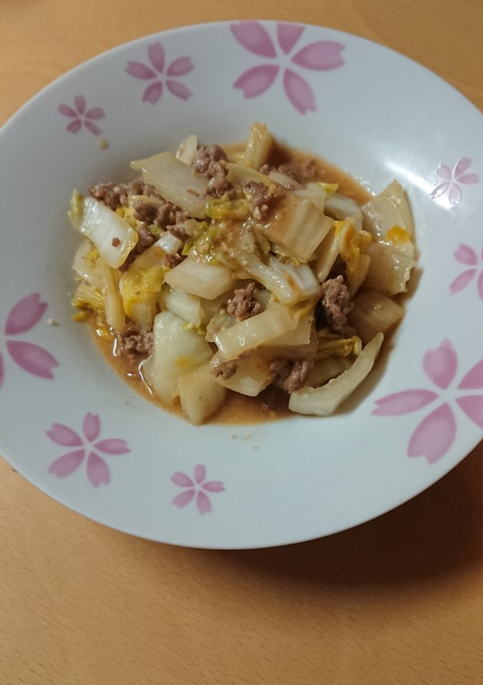 白菜とひき肉トロミ炒め☆-レシピのメイン写真