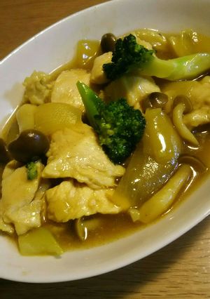 カレー風味☆むね肉と野菜のさっと煮込み☆-レシピのメイン写真