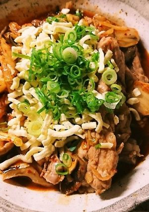 超絶簡単!!せせりキムチ炒め-レシピのメイン写真
