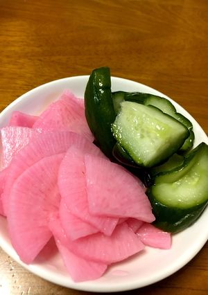 すし酢だけde紫大根甘酢漬け-レシピのメイン写真