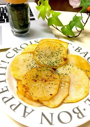 簡単長芋のバター醤油ソテー-レシピのメイン写真