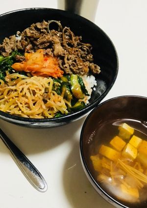 韓国家庭料理☆ビビンパ-レシピのメイン写真