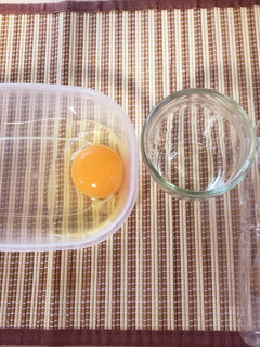 【メモ】黄身と白身の分け方-レシピのメイン写真