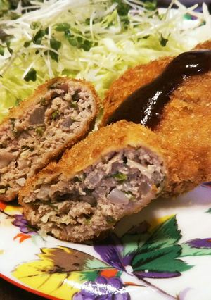 パクチー入りメンチカツ-レシピのメイン写真