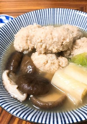 鶏のつくね煮-レシピのメイン写真
