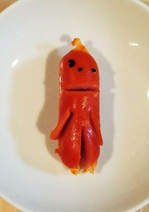 汗かきソーセー人♪(;・ー・)-レシピのメイン写真