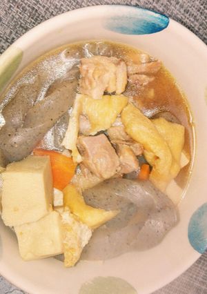 めんつゆで高野豆腐の煮物-レシピのメイン写真