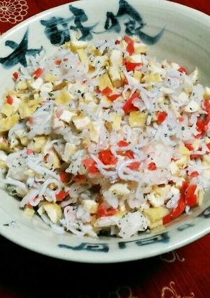 ヘルシーしらす丼-レシピのメイン写真