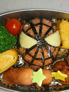スパイダーマン弁当-レシピのメイン写真
