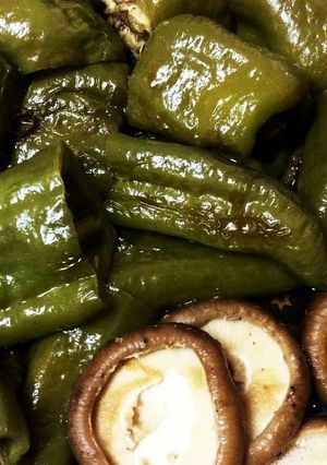 【常備菜】甘長ししとうと椎茸の簡単煮浸し-レシピのメイン写真