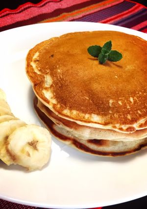 バナナホットケーキ-レシピのメイン写真