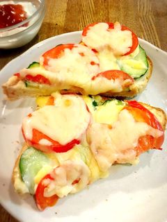 サラダトースト☆-レシピのメイン写真