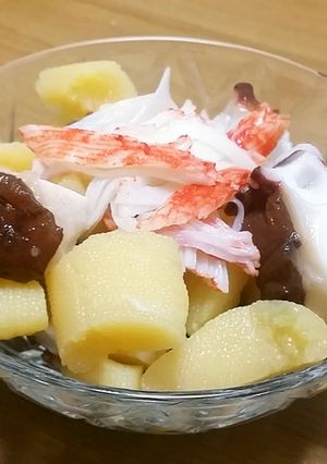 数の子とタコのゴロゴロサラダ-レシピのメイン写真