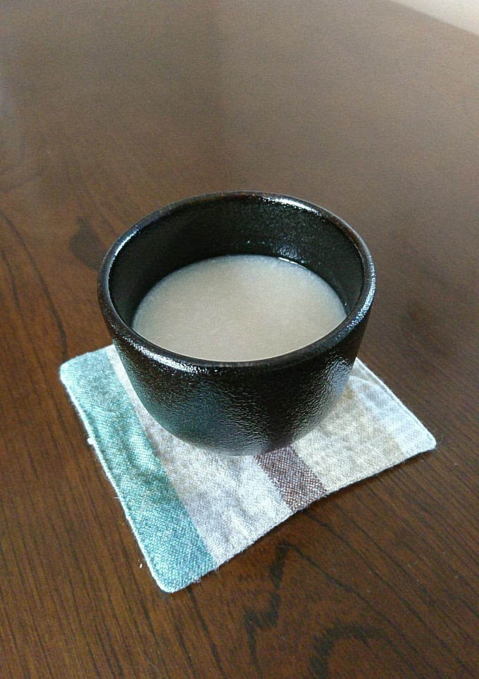 うちの甘酒（酒粕で）-レシピのメイン写真